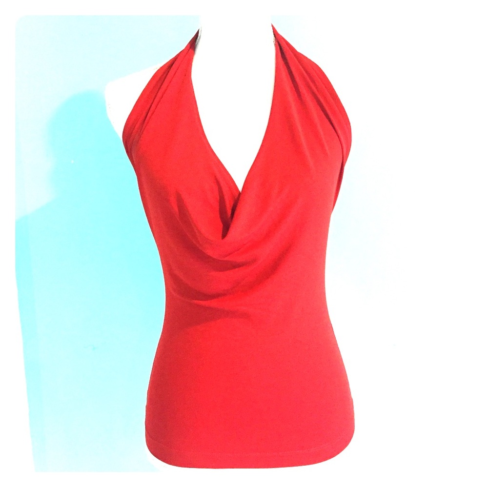 Donna Karan Black Label Halter Top